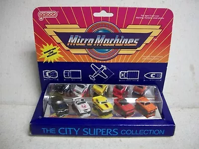 1987 Micro Machines The City Supers Collection Galoob #6400 • $39