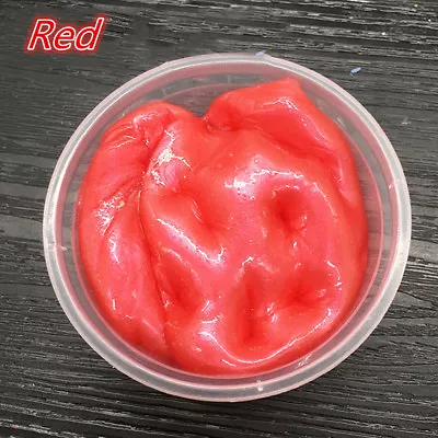 $10.54 • Buy Clear Crystal Slime Clay Mud Shimmer Pearly-luster Slime Soft Puzzle Toy 50ml ZC