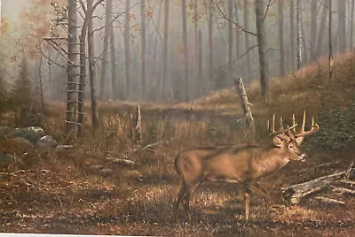 Brian Kuether S.N Deer Hunting Print Timing Is Everything (22.75x15.25) • $69.95