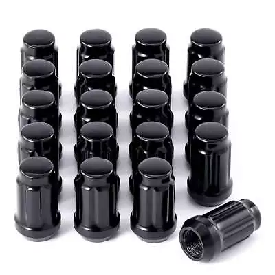 12x1.50 Lug Nuts 35mm 6 Spline 20pcs+1 Key Fit Most Toyota Hyundai Mazda Honda • $20.75