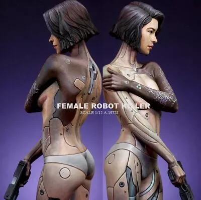 £15.22 • Buy 1/12 Resin Kits Mipai Intelligent Bionic Female Mechanical Killer Code Unpainted