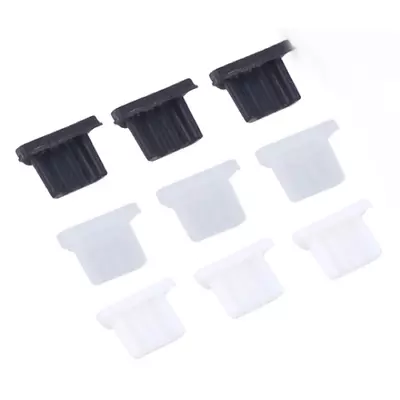 Micro USB Charger Port Dust Plugs Charging Protector Silicone Cover Plug Lot • £2.74