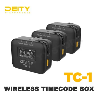 DEITY TC-1 Kit Wireless Timecode Box Generator Microphone Time Coder Recording • $380