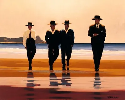 Jack Vettriano Signed Limited Edition Print - The Billy Boys • £495