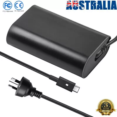 USB-C Laptop Charger 65W Type C For Dell XPS 12 9250 13 9350 Latitude 12 13 7370 • $28.99