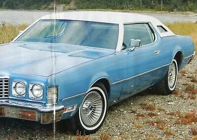 1973 FORD THUNDERBIRD 5 Pg Article • $6.95