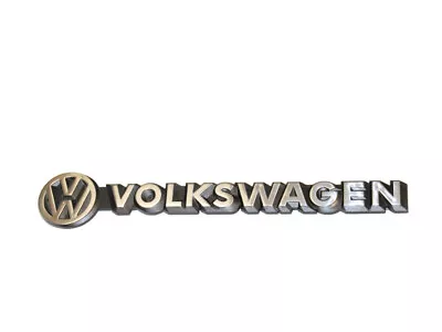 New Old Stock Emblem Badge  Volkswagen With VW Sign  For VW T3 Bus • $42.47