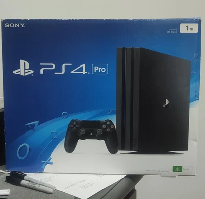 $182.50 • Buy Sony PlayStation 4 Pro 1TB Console - Jet Black Plus 16 Games