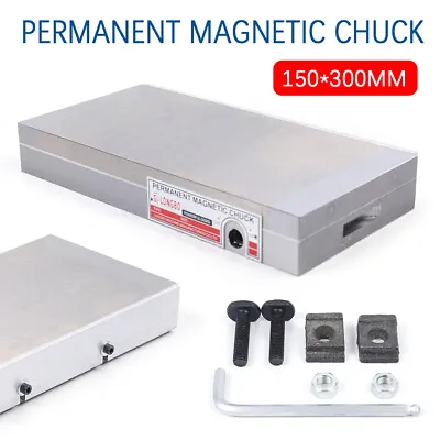 6 X12  Fine Pole Magnetic Chuck Machining Workholding Permanent Machine Kit Set • $122.55