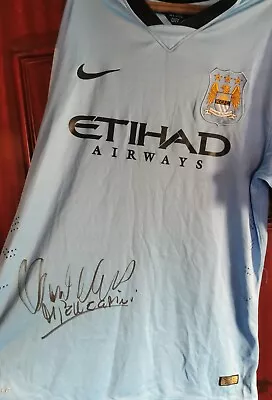 Manchester City Signed Shirt • £35