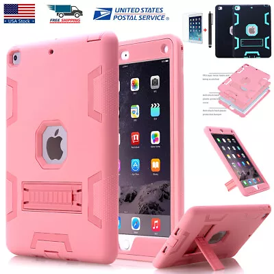 For Apple IPad 6th/5th (2018/2017) Hybrid Shockproof Stand Case Heavy Duty Cover • $18.99