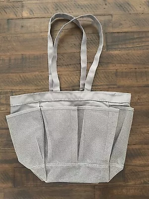 Room Essentials Target Shower Caddy Portable Mesh Tote Dorm Travel Gray NWOT • $1.50