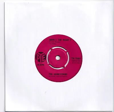(nS6) The Honeycombs Have I The Right? - 1964 - 7  Vinyl • £1.74