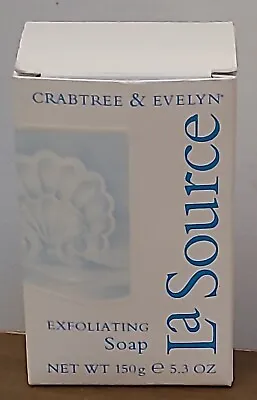 La Source Crabtree & Evelyn Exfoliating Soap Marine Extract Sea Salt 5.3 Oz 150g • £18.80
