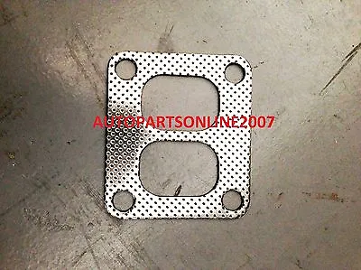 DUAL T4 TURBO GASKET T04Z T04B For SUPRA 2JZ 1JZ RB30 T4 TURBO INLET RX7  • $19.99