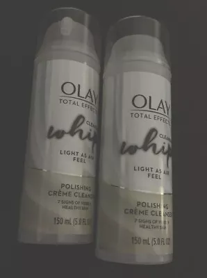 2- Olay Total Effects Cleansing Whip Facial Cleanser - 5 Fl Oz • $18.50