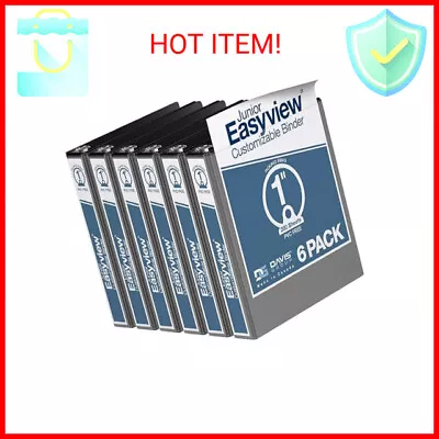 Easyview Premium 1-Inch Mini Binder 8.5 X5.5  3-Ring Binders For School Offi • $59.99