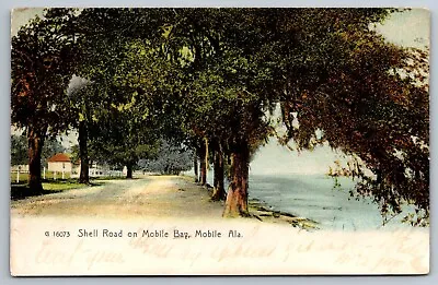 Shell Road Mobile Alabama Rotograph Color Postcard • $8