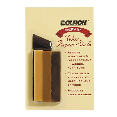 Colron Wax Sticks Wood Imperfections Repair Multicoloured • £12.99