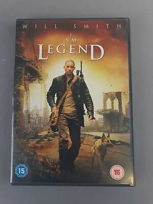 I Am Legend - Will Smith - 15 - DVD - Tested/Working - Free P&P - VGC • £2.47
