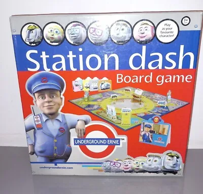 Underground Ernie Station Dash Magnetic Board Game By Joella Great Rare Game. • £17.99