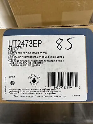 🆕 Moen UT2473EP Genta LX M-CORE Tub Shower 6-Spray Faucet Trim - Chrome • $114.99