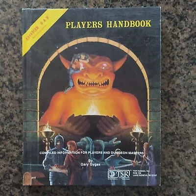 1978 Advanced Dungeons & Dragons Players Handbook 6th Printing • $29