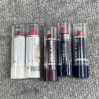 Vintage Wet N Wild Lipstick Tube Lot Of 5 Pink Colors Pavion Ltd Holders • $14.95