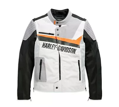 Harley-Davidson Men's Sidari Mesh & Textile Riding Jacket - 98155-20VM • $137.95