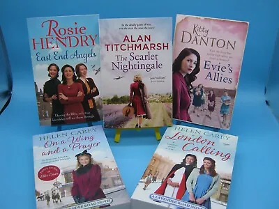 £8.50 • Buy Alan Titchmarsh/Rosie Hendry/Kitty Danton/Helen Carey - 5 Paperback Books NEW