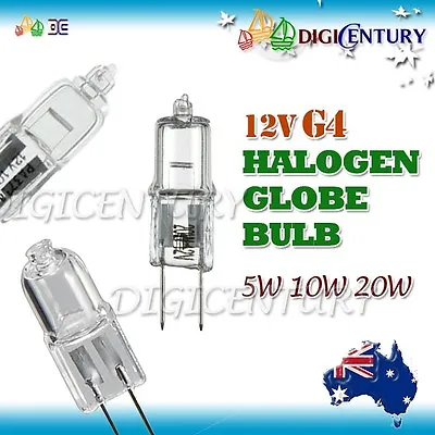 5W 10W 20W 12V G4 HALOGEN GLOBE BULB Garden Home Car Lamp 2/5/10/20 Pcs • $5.99