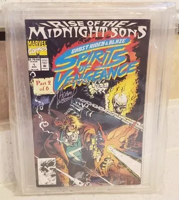 Spirits Of Vengeance 1 (1992 MARVEL) RISE OF THE MIDNIGHT SONS PART 2 Signed COA • $48