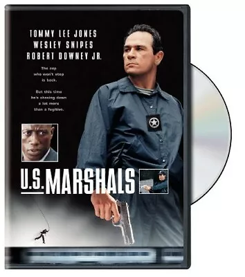 U.S. MARSHALS (NEW/SEALED DVD 1998) T. L. Jones W. Snipes R. Downey Jr. • $2.79