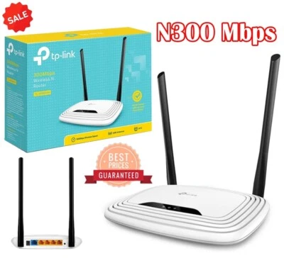 £22.99 • Buy TP-Link Wireless Internet Router WiFi Booster 300Mbps Signal Range Extender