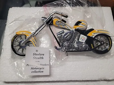 Pittsburgh Steelers Stealth Chopper Motorcycle Hamilton Collection NEW • $44.99