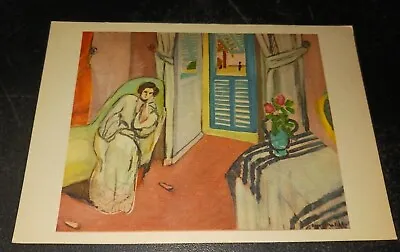 Vintage MATISSE Seated Figure Nice Unposted Postcard • $7.95