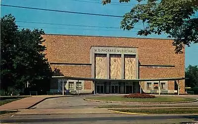 Postcard W D Packard Music Hall Warren Ohio - Kenley Players - Circa 1950s • £5.74