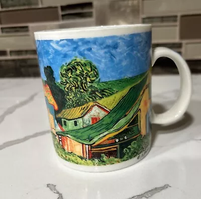 RARE Starbucks CHALEUR D. Burrows Vincent Van Gogh Countryside Village Mug EUC • $29.99