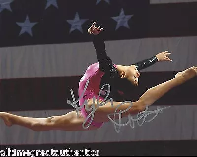 Kyla Ross Signed 8x10 Photo Coa 2012 London Olympics Gold Gabby Douglas Fierce 5 • $90.19