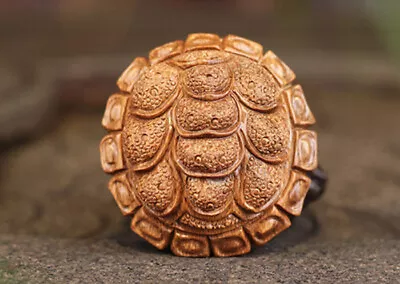 New Verawood Turtle Shell Wood Carving Hand Pieces Adults Reliever Wenwan China • $65