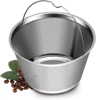 8-12 Cup Reusable Basket Permanent Coffee Filter Fit 8-12 Cup Mr Coffee Bla... • $16.99