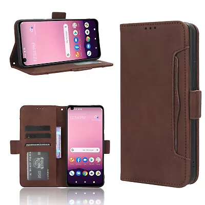 For Orbic Magic 5G R678EL Separable Card Slots Flip Leather Wallet Case Cover • $9.99