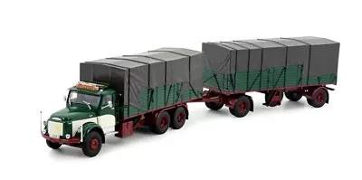 TEKNO - 6x4 Carrier Truck With 2 Axle Trailer BILSPEDITION - VOLVO N88 -... • $264.68