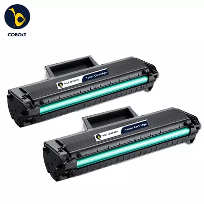 2 BLACK TONER CARTRIDGE MLT-D1042S Compatible With Samsung ML-1675 ML-1860 • £18.70