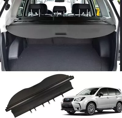 Retractable Cargo Cover For Subaru Forester 2014-2018 With Back Curtain Shade • $74.99