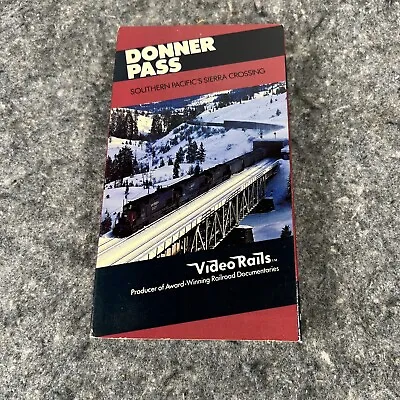 Video Rails - Donner Pass - VHS • $8