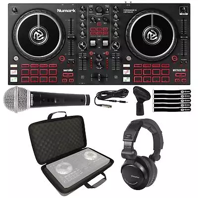 Numark Mixtrack Pro FX Effects 2-Deck Serato DJ Controller W Headphones & Case • $302.40