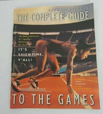 Vintage The Complete Guide To The Olympic Games Atlanta ATL Team USA Sports 1996 • $12.99
