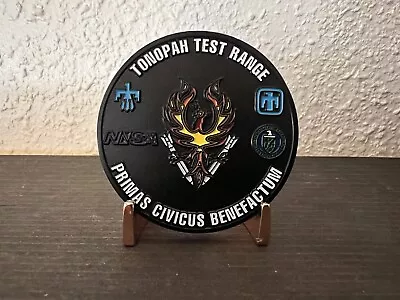 Rare Tonopah Test Range 2  Challenge Coin Sandia/Nuclear/NNSA/DOE/Pantex/LANL • $50