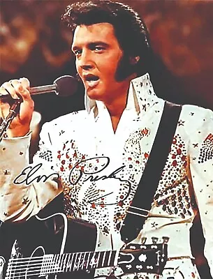 Elvis Presley 8.5x11 Autograph Signed Photo Signature Original Poster Reprint • $10.95